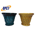 Fiberglass frp planter with outdoor use flower pot